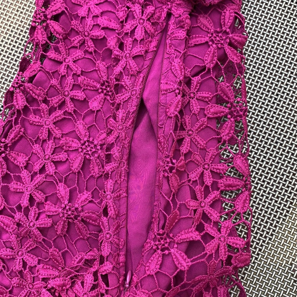 Crochet Floral Dress - Picture 8 of 12